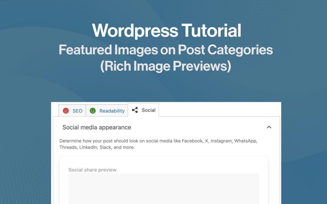 How to Add a Featured Image to WordPress Categories The Easy Way