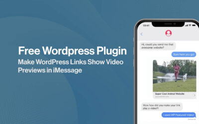 How To Make WordPress Links Show Video Previews in iMessage